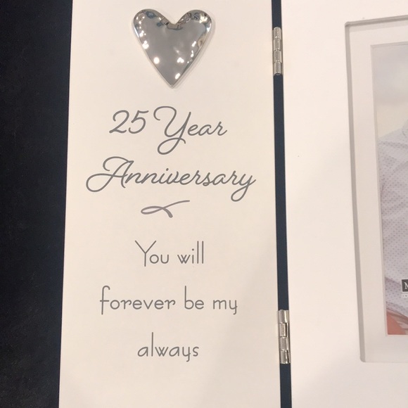 Brand new Hallmark 25 th years Anniversary picture frame - Picture 2 of 6